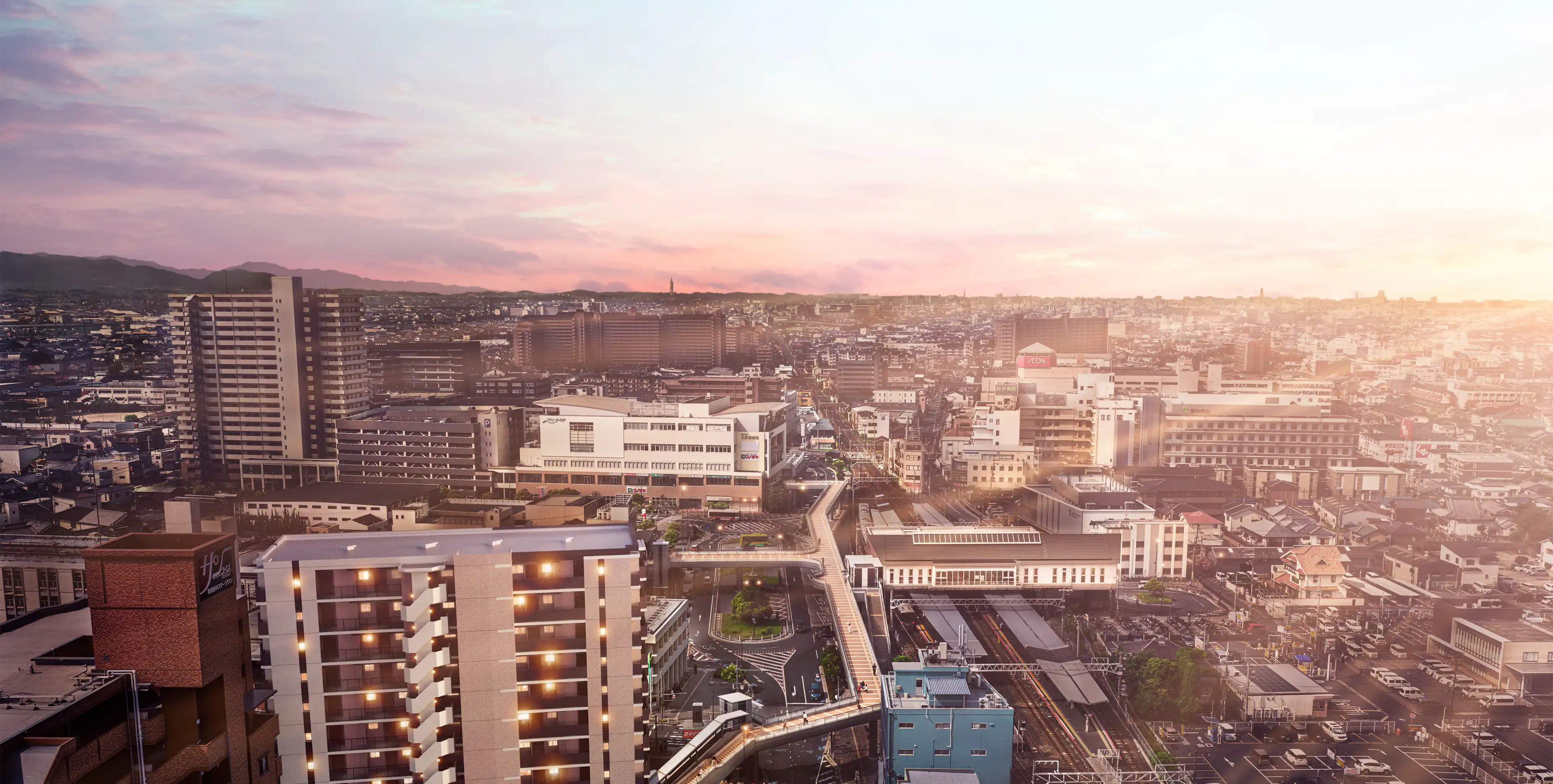 現地外観合成CG